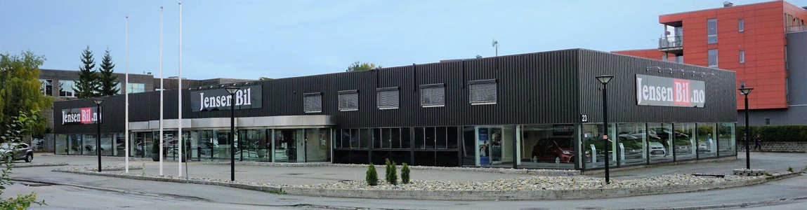 Lokalet til Jensen Bil AS på Nardovegen 23.